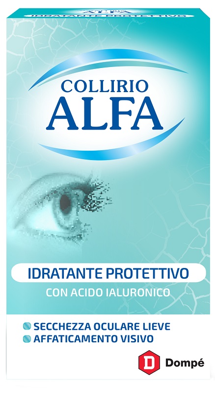 COLLIRIO ALFA IDRATANTE PROTETTIVO 10 FLACONCINI MONODOSE DA 0,5 ML - Farmastop