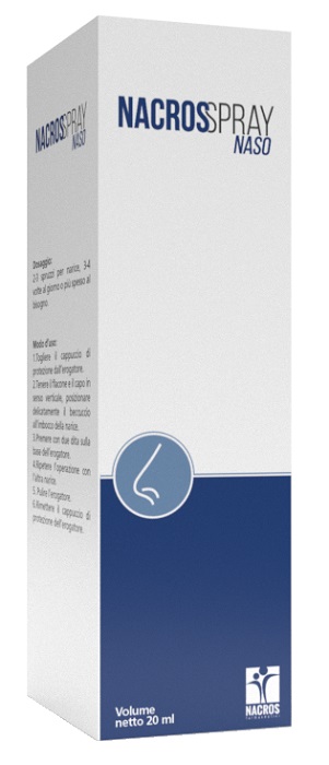 SPRAY NASO NACROS 20 ML - Farmastop