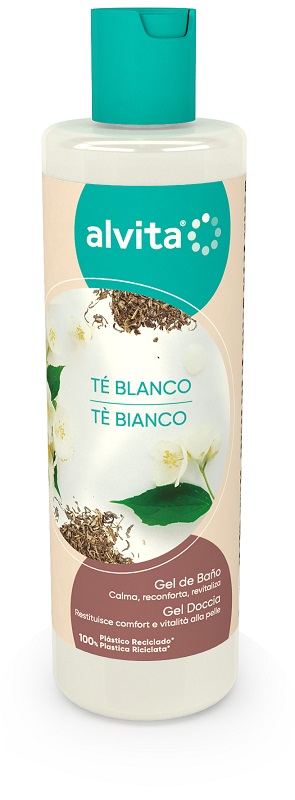 ALVITA GEL DOCCIA TE' BIANCO 300 ML - Farmastop