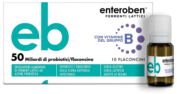 ENTEROBEN 50MLD 10 FLACONCINI DA 10 ML - Farmastop