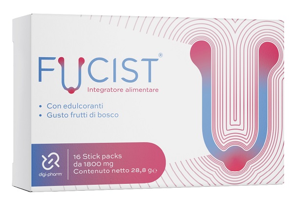 FUCIST 16 STICK PACKS DA 1800 MG GUSTO FRUTTI DI BOSCO CON EDULCORANTI SENZA GLUTINE SENZA LATTOSIO - Farmastop