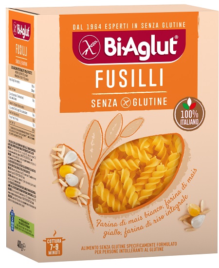 BIAGLUT FUSILLI 400 G - Farmastop