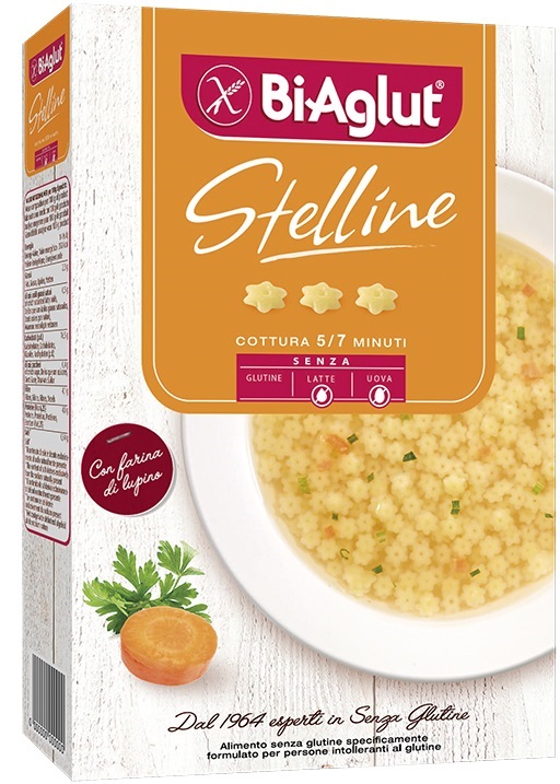 BIAGLUT PASTA SENZA GLUTINE STELLINE 250 G - Farmastop