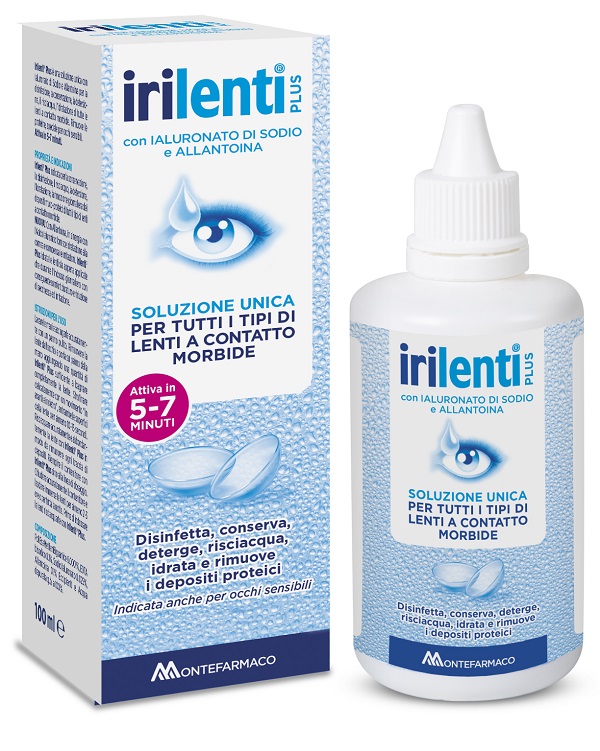 SOLUZIONE UNICA PER LENTI A CONTATTO IRILENTI 100 ML - Farmastop