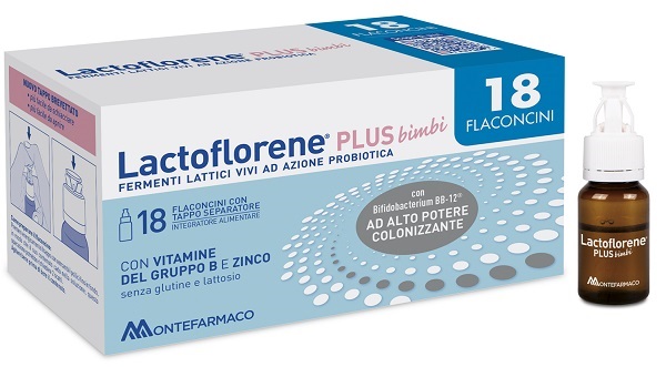LACTOFLORENE PLUS BIMBI 18 FLACONI - Farmastop