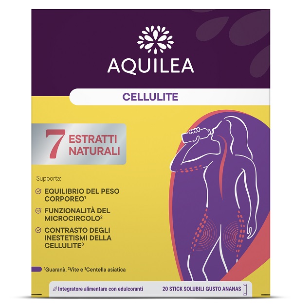 AQUILEA CELLULITE 20 STICK CON EDULCORANTI - Farmastop