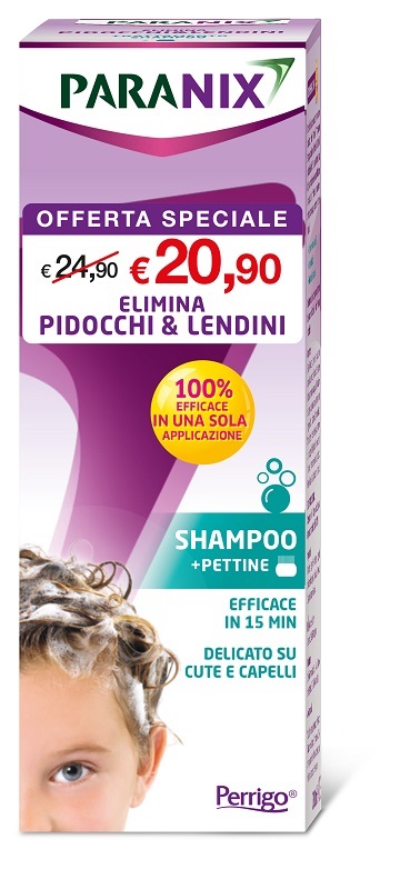PARANIX SHAMPOO TRATTAMENTO TAGLIO PREZZO 200 ML - Farmastop