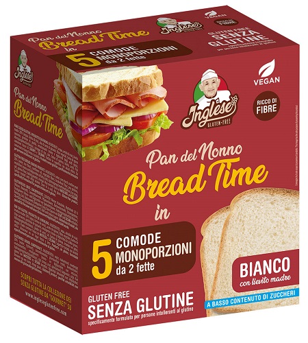 INGLESE BREAD TIME BIANCO 2 PEZZI DA 125 G - Farmastop