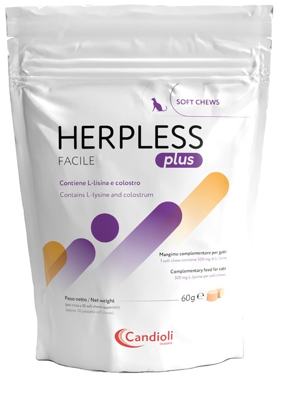 HERPLESS PLUS FACILE 30 SOFT CHEWS - Farmastop