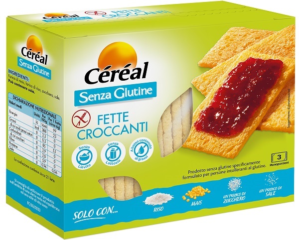CEREAL FETTE CROCCANTI 3 MONOPORZIONI - Farmastop