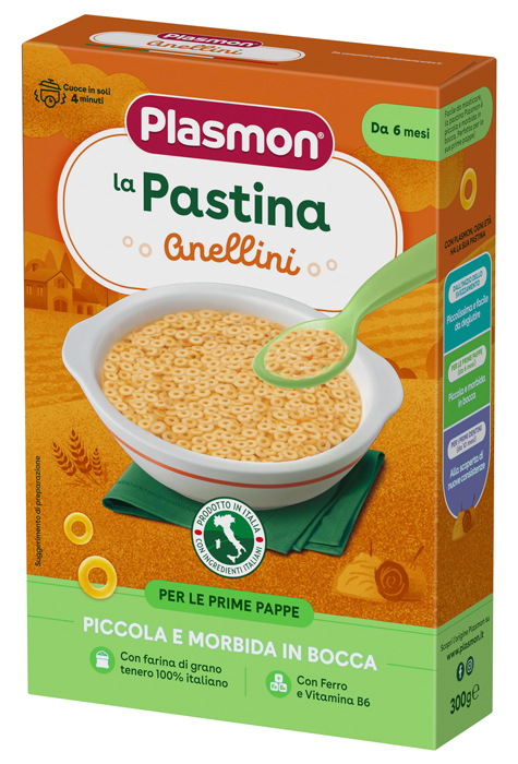 PLASMON PASTA ANELLINI 300 G - Farmastop