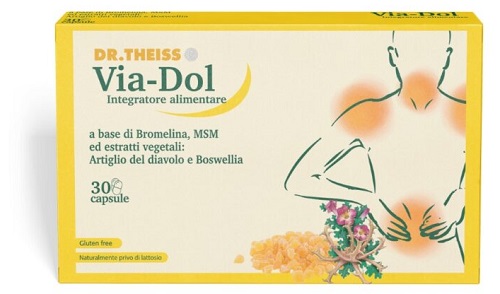 THEISS VIA-DOL ARTIGLIO DEL DIAVOLO E BOSWELLIA 30 CAPSULE - Farmastop