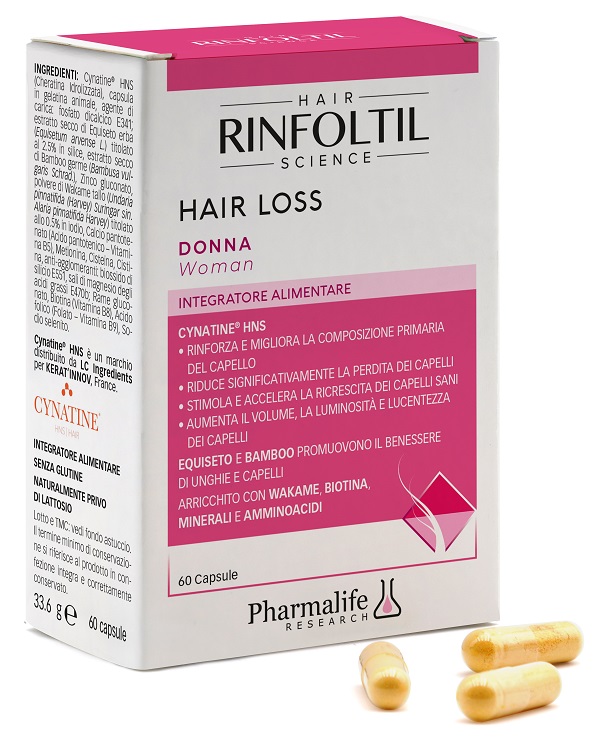 RINFOLTIL HAIR LOSS DONNA 60 CPS - Farmastop