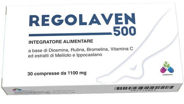 REGOLAVEN 500 30 COMPRESSE DA 110 MG - Farmastop
