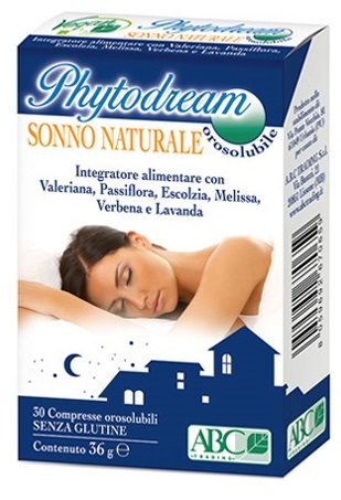 SONNO NATURALE PHYTODREAM 30 COMPRESSE OROSOLUBILI - Farmastop