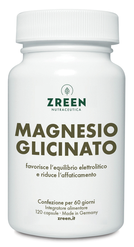 ZREEN MAGNESIO GLICINATO 120 CAPSULE - Farmastop