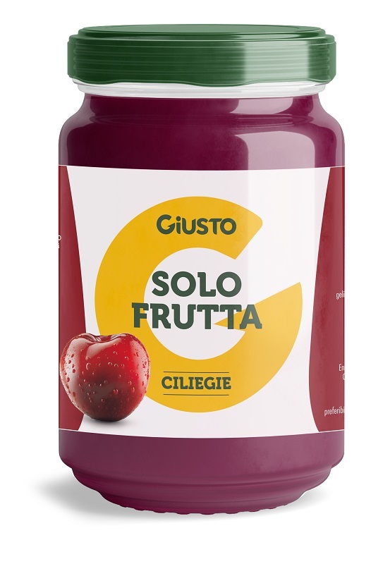 GIUSTO SOLO FRUTTA CONFETTURA CILIEGIE 220 G - Farmastop