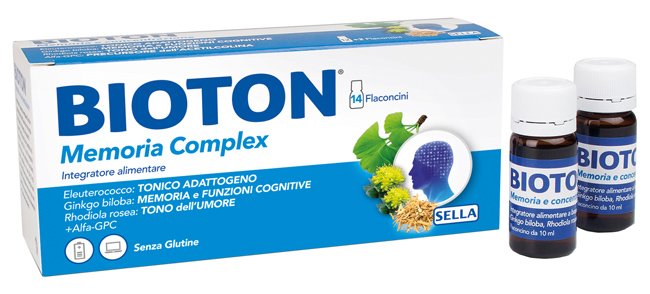 BIOTON MEMORIA COMPLEX 14 FLACONCINI DA 10 ML - Farmastop