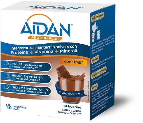 AIDAN PROTEIN PLUS CIOCCOLATO 14 BUSTINE - Farmastop