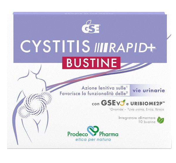GSE CYSTITIS RAPID+ 10 BUSTINE - Farmastop