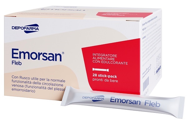 EMORSAN FLEB 28 STICK DA 15 ML - Farmastop