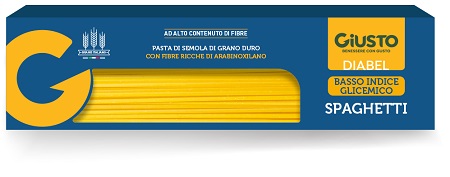 GIUSTO DIABEL BASSO INDICE GLICEMICO PASTA SPAGHETTI 400 G - Farmastop