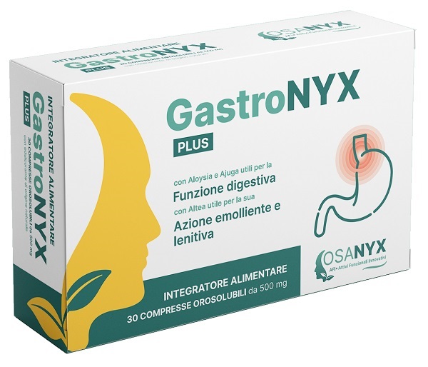 GASTRONYX PLUS 30 COMPRESSE OROSOLUBILI - Farmastop