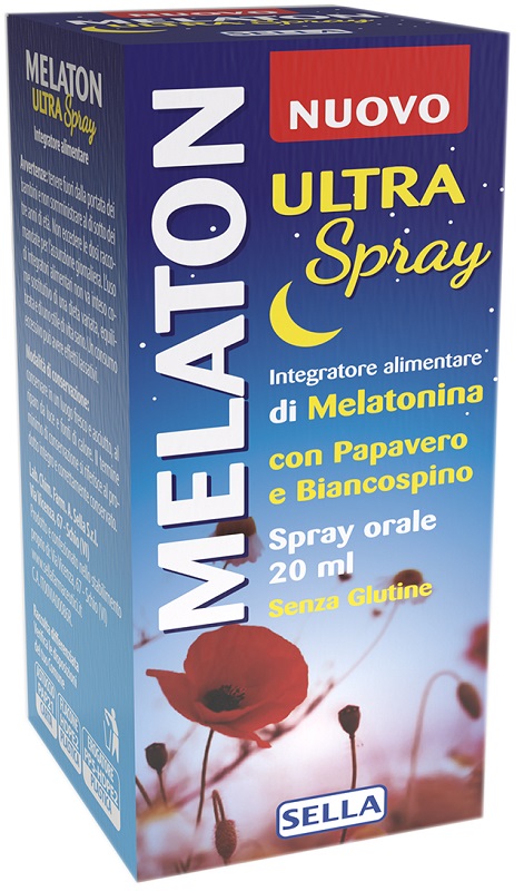 MELATON ULTRA SPRAY ORALE 20 ML - Farmastop