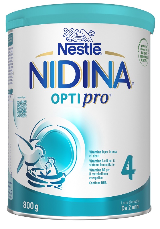 NIDINA OPTIPRO 4 POLVERE 800 G - Farmastop