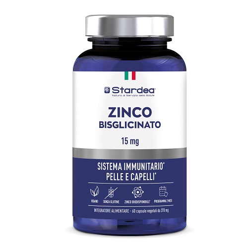 STARDEA ZINCO BISGLICINATO 15MG 60 CAPSULE - Farmastop