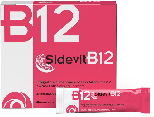 SIDEVIT B12 20 STICK - Farmastop