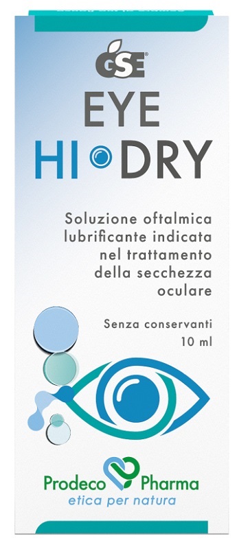 GSE EYE HI-DRY 10 ML - Farmastop