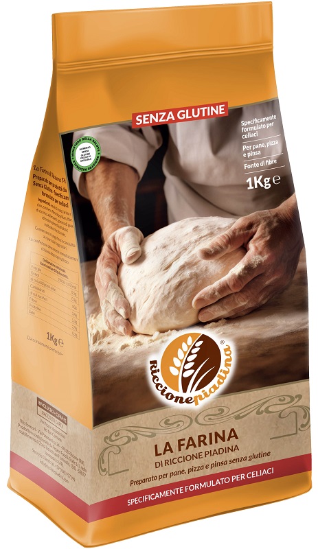 RICCIONE PIADINA FARINA PREPARATO PER PRODOTTI DA FORNO 1 KG - Farmastop