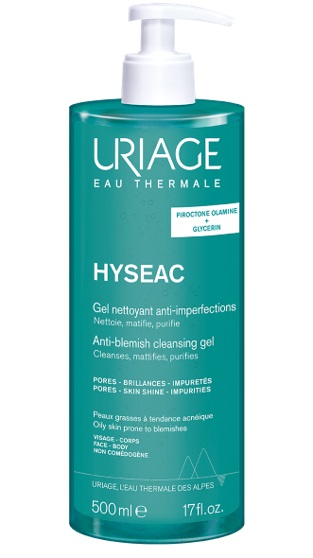 HYSEAC GEL NETTOYANT 500 ML - Farmastop