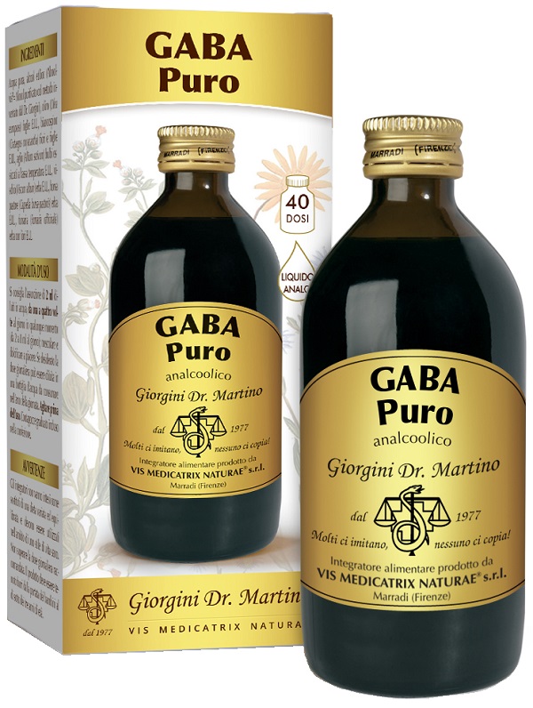 GABA PURO LIQUIDO ANALCOLICO 200 ML - Farmastop