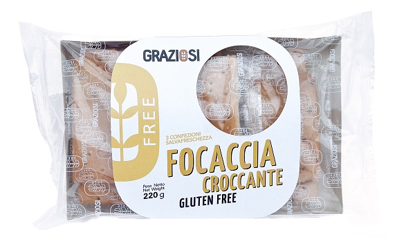 FOCACCIA CROCCANTE OLIO 220 G - Farmastop
