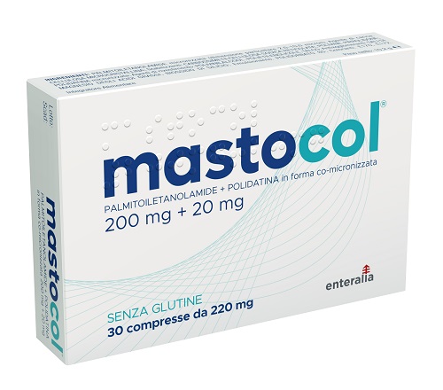 MASTOCOL 30 PALMITOILETANOLAMIDE 200 MG + POLIDATINA FORMA CO MICRONIZZATA 20 MG 30 COMPRESSE - Farmastop