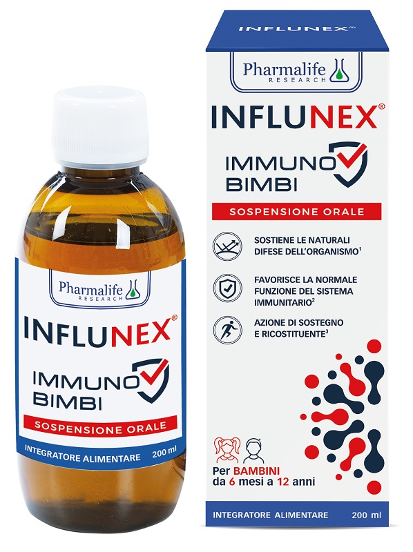 INFLUNEX IMMUNO BIMBI 200 ML - Farmastop