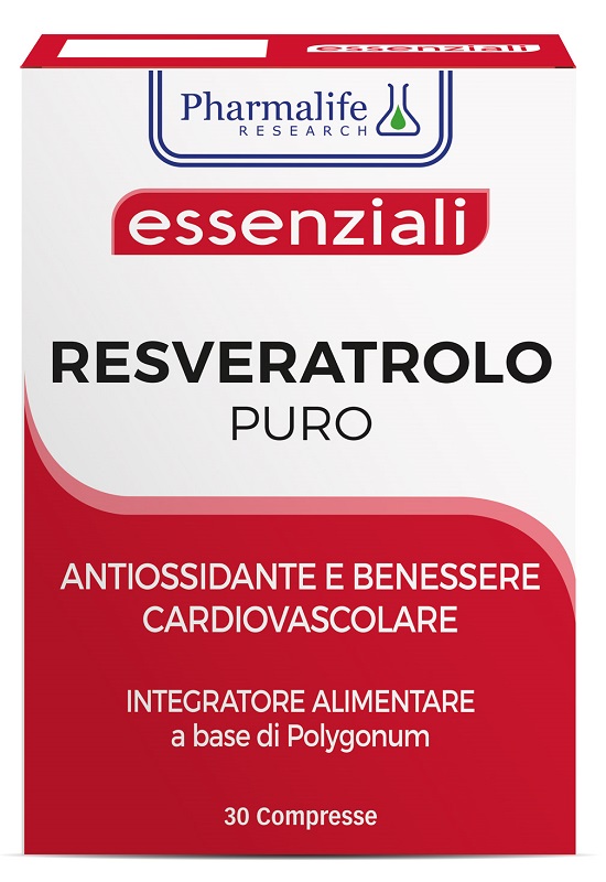 RESVERATROLO PURO 30 COMPRESSE - Farmastop