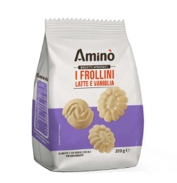 AMINO' I FROLLINI LATTE E VANIGLIA 200 G - Farmastop