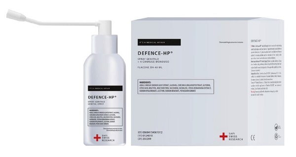 SPRAY PROTETTIVO MUCOSA VAGINALE DEFENCE HP GENITAL 40 ML + 4 CANNULE MONOUSO - Farmastop