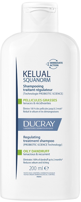 KELUAL SQUANORM SHAMPOO ANTI FORFORA GRASSA 200 ML - Farmastop