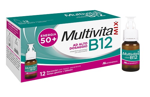 MULTIVITAMIX B12 12 FLACONCINI - Farmastop