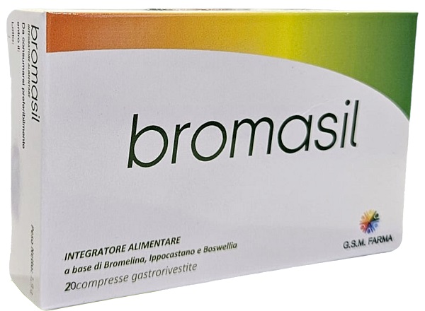 BROMASIL 20 COMPRESSE GASTRORIVESTITE - Farmastop