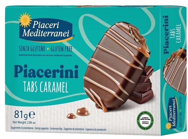 PIACERI MEDITERRANEI PIACERINI TABS CARAMEL 81 G - Farmastop