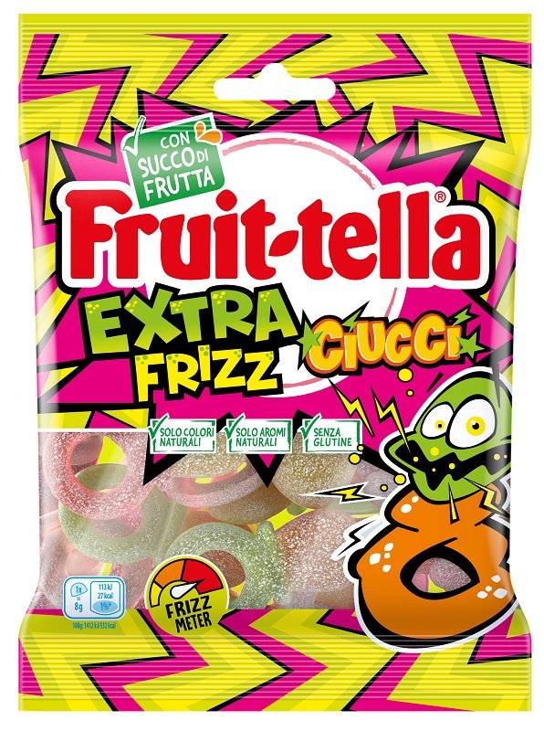 FRUITTELLA EXTRA FRIZZ CIUCCI 90 G - Farmastop