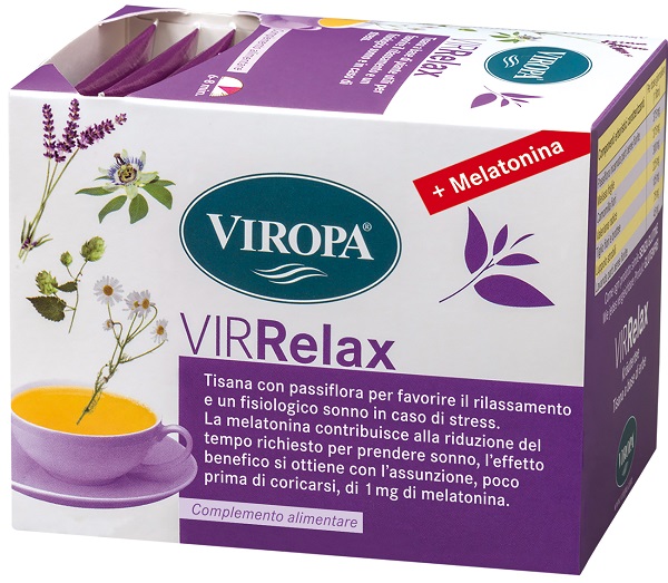VIROPA VIR RELAX TISANA PASSIFLORA 15 FILTRI 6 G - Farmastop
