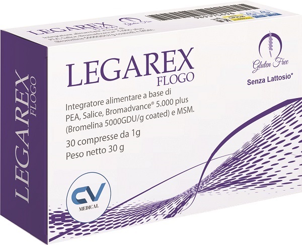LEGAREX FLOGO 30 COMPRESSE - Farmastop