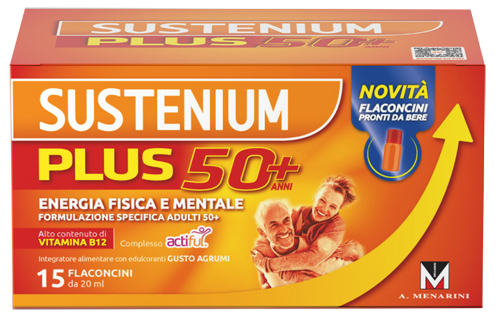 SUSTENIUM PLUS 50+ 15 FLACONCINI - Farmastop