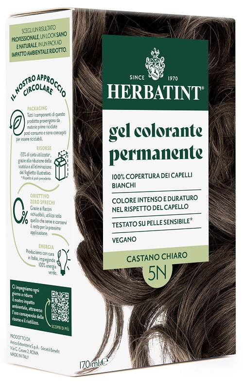 HERBATINT 5N CASTANO CHIARO 170 ML - Farmastop